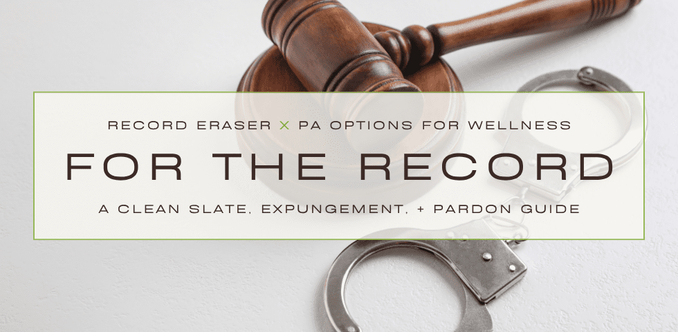 For the Record Event Record Eraser and PA Options for Wellness Vytal Options